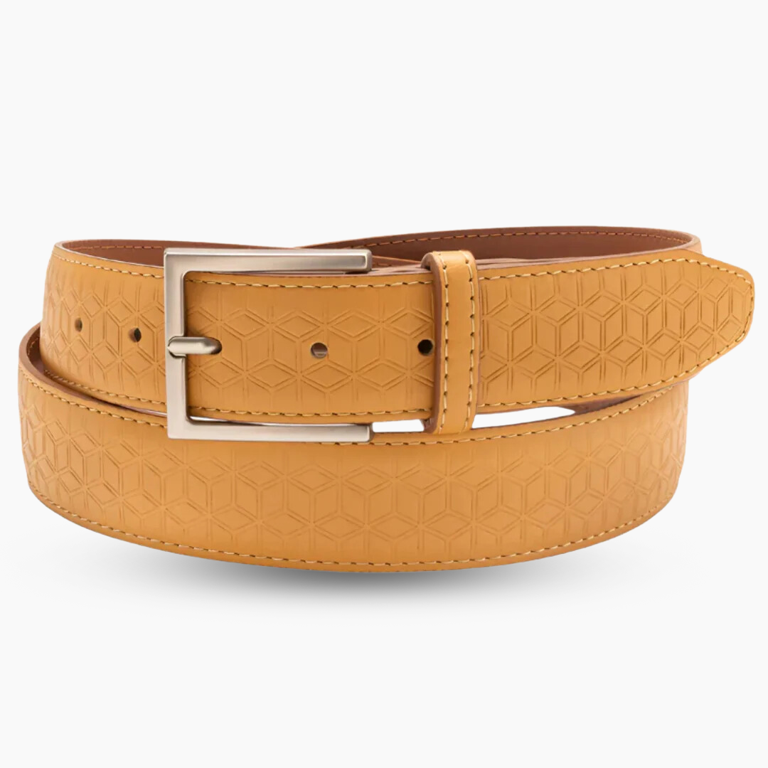 Ceinture De Spectacle équitation Beval 50 - Cuir Cousu Avec Peau De Mouton - Occasion