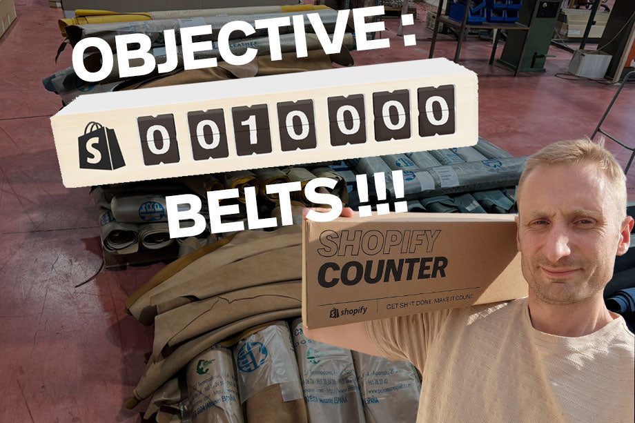 Objective : 10.000 belts ! 🎯