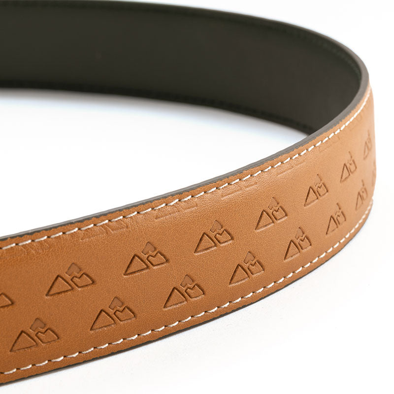 Ambition 🏔 : Original leather belt with mountains – KAZARTT